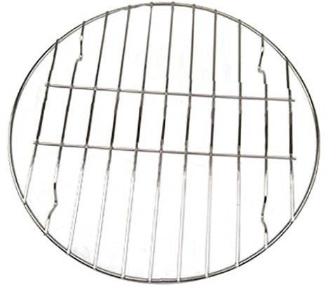 non-brand Mehrzweck Edelstahl rund Dämpfen Grill Rack - 28 cm