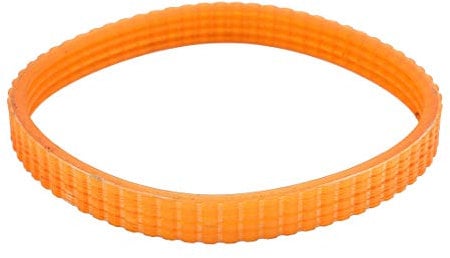 sourcing map 9mm Width 280mm Girth PU Electric Planer Drive Belt Orange