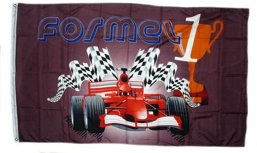Fahne/Flagge Formel 1 Pokal 90 x 150 cm