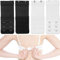 Bequeme BH Verlängerung, 4 Pack, Schwarz, Weiss, Größe S, 2 x 3 Haken Reihe, für alle BH Modelle, weiches und elastisches Material, Büsten Verschluss Erweiterung, Bra Extender, BH mit Komfort tragen
