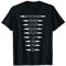Rowing is life - rower designs Ruderboot T-Shirt Schwarz Unisex Klein Klassische Passform Halbarm Rundhals-Ausschnitt T-Shirt 1 Count