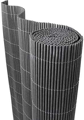 paramondo LOP Brise-Vue Tapis de Protection visuelle Protection Jardin Balcon Terrasse Habillage de Balcon Panneau Clôture, 180 x 300 cm, Anthracite