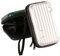 Koomuao Mini Handgepäck Kosmetikkoffer,Kosmetikkoffer Reise,Kosmetiktasche Kleine Tragbare, Make Up Organisatorbox,Wasserdicht Mini-Koffer Optik Waschbeutel für Frauen, Männer, Kinder (Silber)