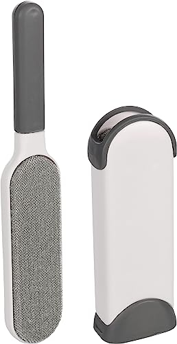 Flamingo Fura Haarentferner - Weiß/Grau, 32,5 x 7,5 x 5,2 cm, Effektiv und Wiederverwendbar, Ideal für Tierhaare auf Möbeln und Kleidung