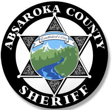 WildeBabsKLBT 11cm Hochwertiger Auto-Aufkleber Sticker Decal Autoaufkleber Aufkleber-Folie Wetterfest Absaroka County Sheriff F3232