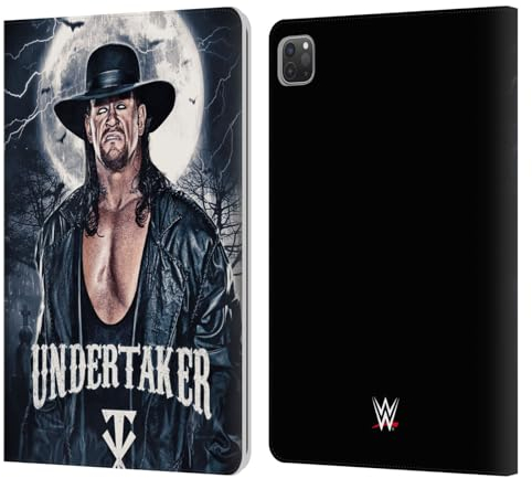 Head Case Designs Offizielle WWE Portrait The Undertaker Leder Brieftaschen Handyhülle Hülle Huelle kompatibel mit Apple iPad Pro 11 2020/2021 / 2022