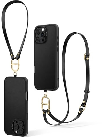 CYRILL von Spigen Kajuk Mag Hülle Kompatibel mit iPhone 16 Pro (2024) - Classic Charm Black