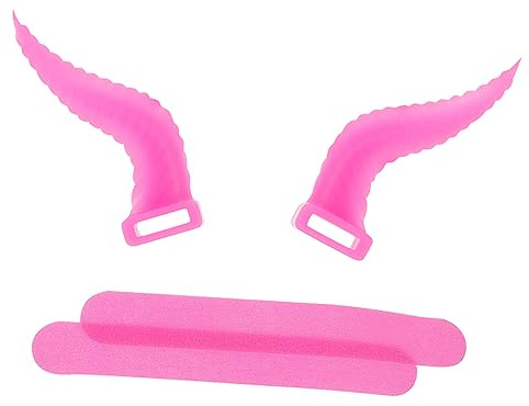 KONTONTY 1 Pair Headphone Horns Set Headband for Halloween Accessories Headphone Decorations