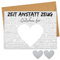 JOYEASE Rubbelkarten zum selber beschriften, Zeit anstatt Zeug Gutscheine zum selber ausfüllen mit Rubbellose, Gutschein Geburtstag, personalisierte Geschenke für Freundin Frauen Männer