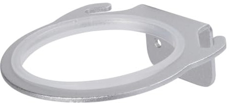 Healvian Haartrocknerhalter Ohne Bohren Weiß Wandmontierbar Langlebig Und Praktisch Föhnhalter Für Badezimmer Schlafzimmer Und Friseursalon