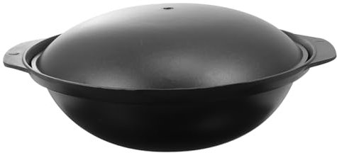 Ciieeo 1 Juego De Olla De Aluminio Antiadherente Cacerola Antiadherente Cacerola Cacerola Olla Para Arroz Con Arroz Cazuela Donabe Arroz Olla De Barro Cazuela Con Tapa Cazuela Pequeña