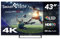 Smart Tech TV QLED 4K UHD 43' (109 cm) 43QW02V Web OS TV- 4xHDMI - 2xUSB - Dolby Vision - Dolby Atmos