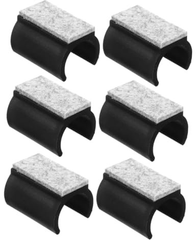 Angoily 6 Stück U-förmige Stuhlbeinkappen Bodenschoner Aus Verschleißfestem Material Rutschfest Und Langlebig Stuhlfußschutz Für Möbel Schutzpolster