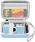 Leayjeen Étui de Protection pour Appareil Photo numérique, Compatible avec Kodak EKTAR H35, étui de Protection pour Appareil Photo Compact, Eva Hard Case (étui de Protection Uniquement) Bleu