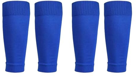 2Pairs Football Socks Sleeves, Kids Sock Sleeves for Football Games Beginner, Gain The Edge Sock Sleeves Fits Over Calf Shin Pads