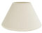 PRENDELUZ Pantalla de luz E27 con forma cónica, dimensiones 30x15x20 cm, color beige, ideal para lámparas decorativas y ambientación.