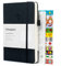Ottergami Bullet Dot Journal A5 Notebook, DeluXe Notebook + Stickers Scrapbooking, 6 Stencils for Journaling, 100gsm Essential Dotted Paper