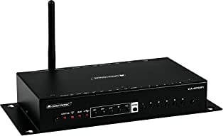 OMNITRONIC CIA-40WIFI WLAN Multiroom Streaming Verstärkersystem | Drahtloser Multiroom-Verstärker (2 x 25 W) für Streaming über AirPlay, DLNA und UPnP