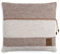 KNIT FACTORY - Roxx Dekokissen - Sofakissen - Kissenhülle mit Kissenfüllung - Kissen 50x50 - Beige/Marron