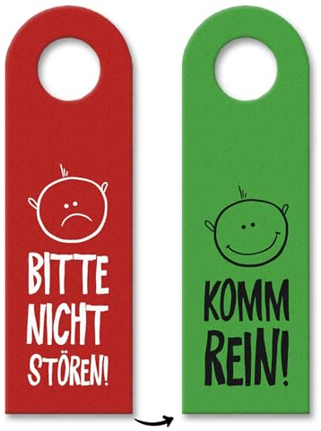 trendaffe - 10x Bitte Nicht stören - Komm rein