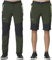 SOLOYEE Herren Wanderhose Zip Off Trekkinghose Outdoorhose Wasserdicht Schnelltrocknend Softshellhose Abnehmbar Outdoor Shorts Sommer Grün, 2XL