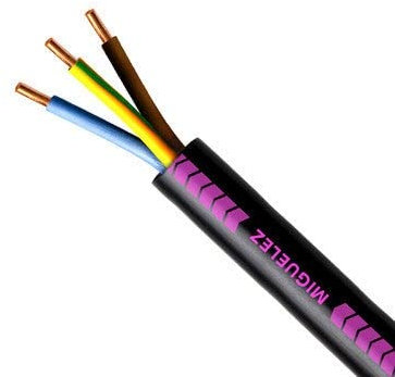 Câble 3x1,5mm² r2v u1000 couronne de (50 m)