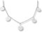 Personalisierte Familienkette als Geschenk für Frauen | zur Geburt | zur Hochzeit | für die Freundin | für Mama (Silber)
