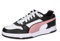 PUMA Unisex Rbd Game Low Baskets, Puma White Future Pink Puma Black, 38 EU