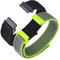 ANNEFIT Nylon Sport Watch Straps 22mm, 2 Packs Quick Release Adjustable Replacement Band for Men Women (Black and Shiny Yellow)