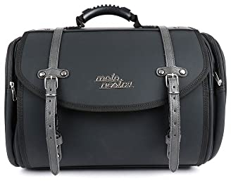 MOTO NOSTRA Koffer, Tasche für Gepäckträger 480x300x270mm 35 Liter schwarz kompatibel für Vespa, Lambretta, ET4, S50-150