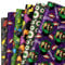AnyDesign 12 Blatt Halloween-Geschenkpapier Hocus Pocus Geschenkpapier Bulk gefaltete flache Hexen Schwestern Hexen Kunstpapier für Halloween Party DIY Handwerk Geschenkverpackung, 50 x 70 cm