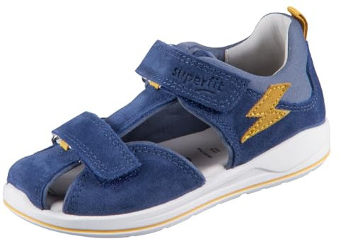 Superfit Garçon Boomerang Shoes, Bleu 8000, 22 EU Large