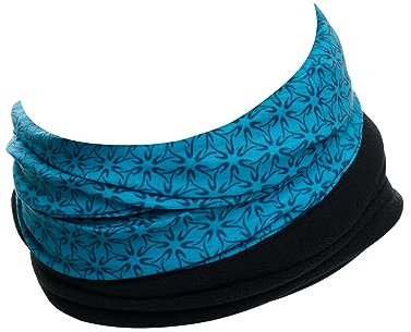 Hilltop Polar Halstuch, Multifunktionstuch, Kopftuch, Schlauchschal, Schal mit Fleece, Cooles Design in Trendfarben, für Damen und Herren, Farbe:Tiriona Turquoise