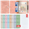 Geld Sparen Challenge Buch mit 8 Sparchallenges (24er Set) - Budget Planner Deutsch Challenges - Spar Challenge für Budgetplaner - Finanzplaner Haushaltsbuch - Cash Stuffing - Budget Binder A6 Leder