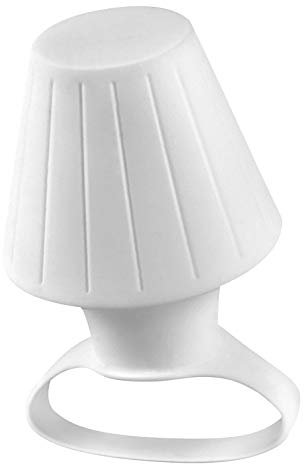 Weißer Silikon-Handy-Lampenschirm | Neuheit Lesezeichen Silikon Mini Handy Nachtlicht Flexibles Kieselgel Niedlich Gadget Verwendung Handy Blitz Diffusor, Hüllen, Holster und Clips