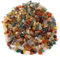 Wekuw 200g Cailloux Aquarium 4-6mm Galets Decoratif Jardin Irrégulière Gemmes Perles Coloré Bille en Verre Roche de Rivière Gravier pour Aquarium Plantes Vase Remplissage