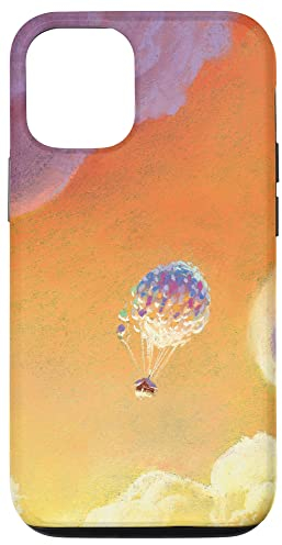 Hülle für iPhone 13 Disney und Pixar's Up Pastell Sunset House Ballon