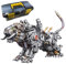 ELEMENTO 3D Metall Puzzle für Erwachsene, 700PCS+ Metall Steampunk Bengalischer Tiger Montage Modell, 18 * 8 * 12CM 3D Tier Puzzle Spielzeug Geschenk Kunstwerk Sammlungen Ornamente