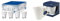 Villeroy & Boch – Dressed Up Wasserglas Set, Besondere Trinkgläser & NewWave Caffè | Tasse mit Henkel | 300 ml | Premium Porzellan | Spülmaschinen-, mikrowellengeeignet | Weiß.