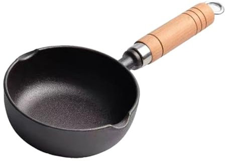 Pentola Antiaderente, Pentola in Ghisa, Riscaldamento Uniforme, Pentola Antiaderente Multifunzionale per Friggere le Forniture da Cucina (Di medie dimensioni)