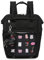 CHERRY SAUCE Ita Bag Pin Kawaii Cute Display Mommy Rucksack für Schule Anime Cosplay mit Einsatz, Schwarz (Medium), Modern