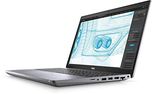 Dell Precision 3561 Workstation Laptop | 15,6 1366x768 HD | Core i5-11500H - Disco rigido SSD da 512 GB - 16 GB RAM | 6 core @ 4,6 GHz Win 11 Home Nero