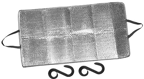 DOITOOL Cubiertas para Aire Acondicionado Cubierta de Aluminio para Exteriores con Aislamiento para Unidades Exteriores Diseño a Prueba de Polvo Y Ahorro de Energía