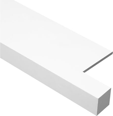 Cubierta de Repisa de Ventana con Orejas Protector de Alféizar de Ventana Revestimiento para Alféizar de Ventana Fácil de Instalar Para Remodelación de Alféizar de Ventana Interior y Exterior(60x10cm)