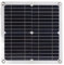 Kit de Panel Solar de Energía Monocristalino de 200 W y 12 V con Controlador para Camping, Senderismo, Montañismo, Ciclismo (100A)