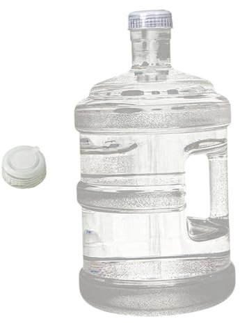 Bouteille de Distributeur d'eau, Barreau de Récipient d'eau Transparente Le Distributeur de Distribution d'eau avec Couvercle à Vis et Poignée, pour La Cuisine d'urgence du Ménage Extérieur, 15l