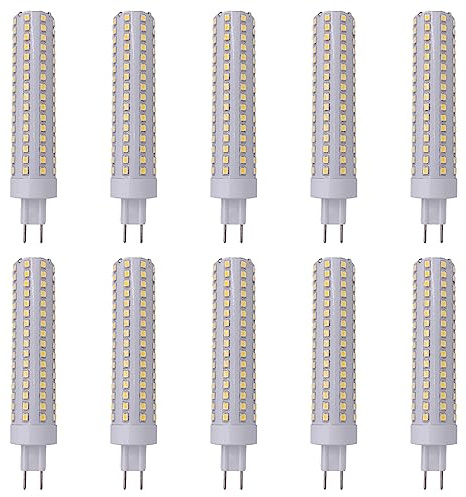 USZWBY G8.5 LED Bulb 15 Watt 1500 s Dimmable G8.5 Light Source G8.5 Bi-Pin Base LED Corn Light Bulb, Adjustable Brightness(6000k)