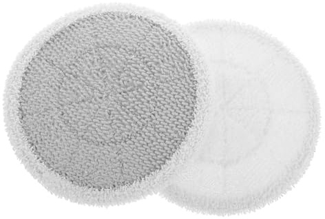 HOLIDYOYO 2 Stück Wiederverwendbare Dampfreinigungs Wischmop Pads aus Baumwolle Kompatibel mit Samz Seu Hochabsorbierend Langlebig für Laminat Bodenreinigung