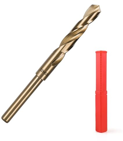 HSS Cobalt Drill Bit, 12mm Twist Drill Bit, Metal Drill Bits for Hard Steel, Metal, Aluminum, Wood, Plastic and DIY Projects