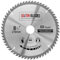 Saxton TCT Circular Wood Saw Blade 210mm x 60T fits Evolution Rage Saws - Includes 25.4mm Reduction Ring